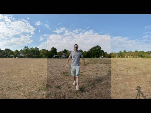 360° combining photo and video