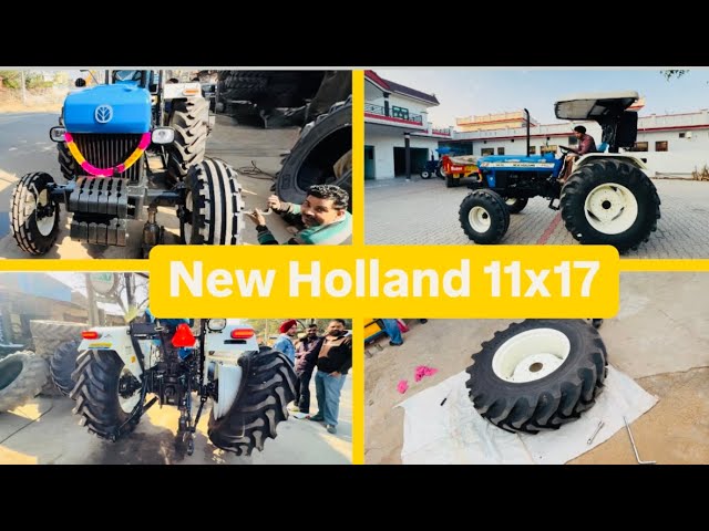 New holland tractor ko modifications ki ha 🚜💰🚀🚀 new tyar big size 11x17.9.28 ke dale h