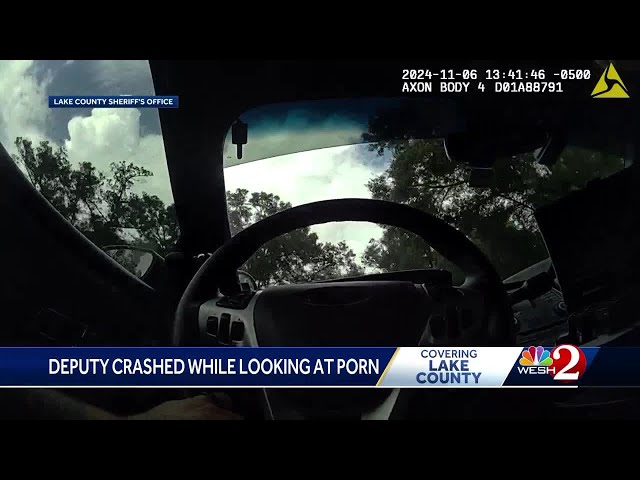 Lake County deputy blames faulty brakes for slamming into woman. An investigation shows he was di...