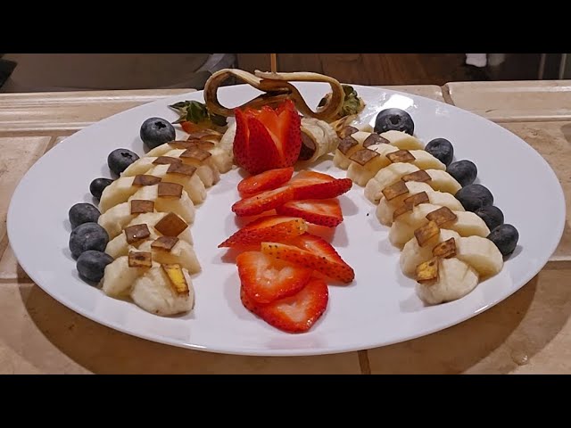 TiTa CaRing mix vlog  is live! Banana curving w/ other fruits #cutting #asmr # design #viral