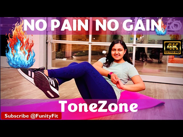 25 Min Full Body Workout - Cardio & Strength | ToneZone by FunityFit | Fat Burning Workout at Home