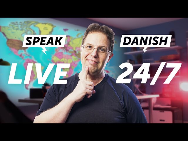 Speak Danish 24/7 with DanishClass101 TV 🔴 Live 24/7