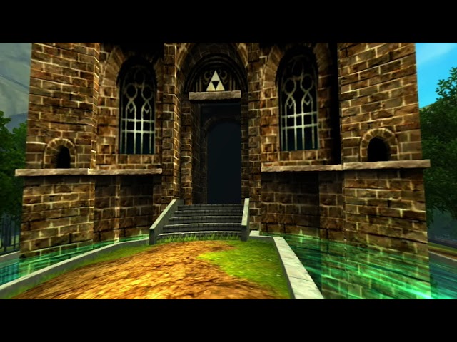 [VR] [Ambience] Ocarina of Time 3D: Outside Temple of Time