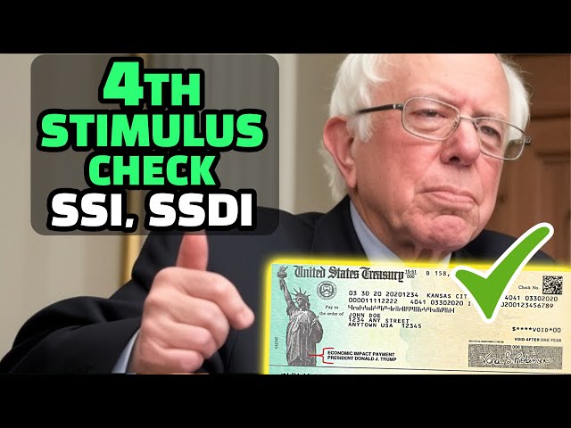 💰4th Stimulus Check Update 🥳$1400 Expected Dates 📅 For Social Security, SSI increase 2024 Money News