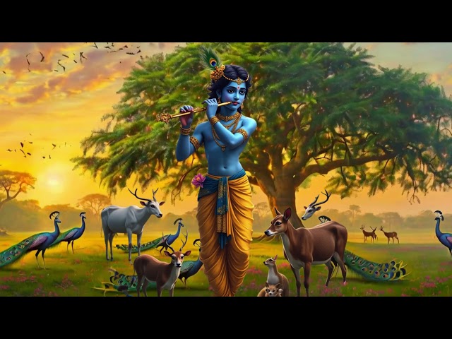 Mantra (মন্ত্র) || KRISHNA ||  Powerful Morning Mantras  || Start Your Day with Spiritual Vibes 🙏✨"