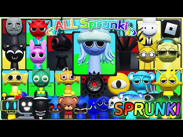 [🌈New 3, ALL 30 Sprunki]🌈Sprunki RP 3D🔎How To Get all Badges🎵 - 🎮ROBLOX [2025]