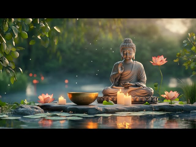 Deep Meditation Music For Positive Energy 🌿Relax Mind Body, Inner Peace 🌿Relaxing Music