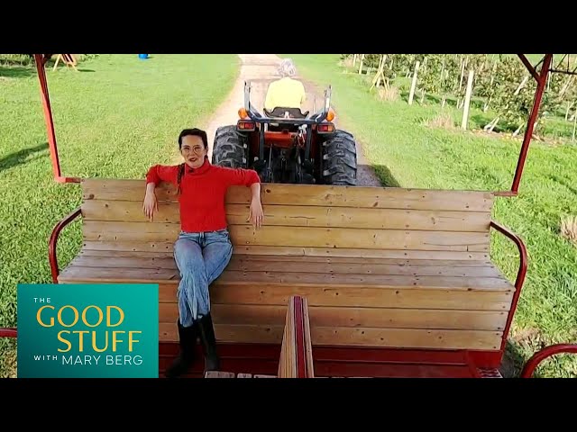 Mary and Myra try Apple Picking | The Good Stuff with Mary Berg