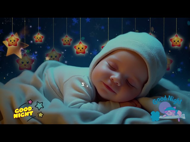 Mozart & Brahms Baby Lullaby 🎶 Sleep Instantly 🌙 Relaxing Music for Sweet Dreams