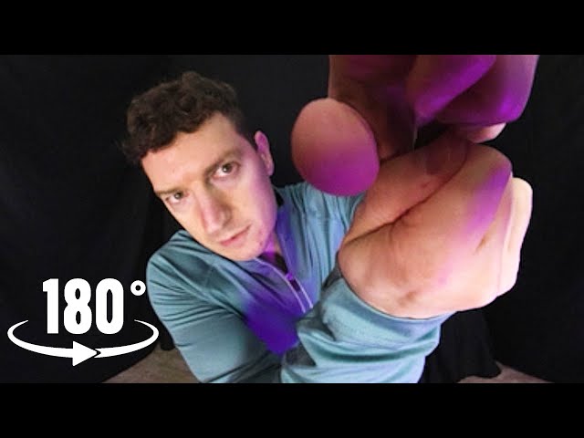 ASMR VR180 | Energy Plucking - Slow Hand Movements, Scissors, Tweezers ✌️