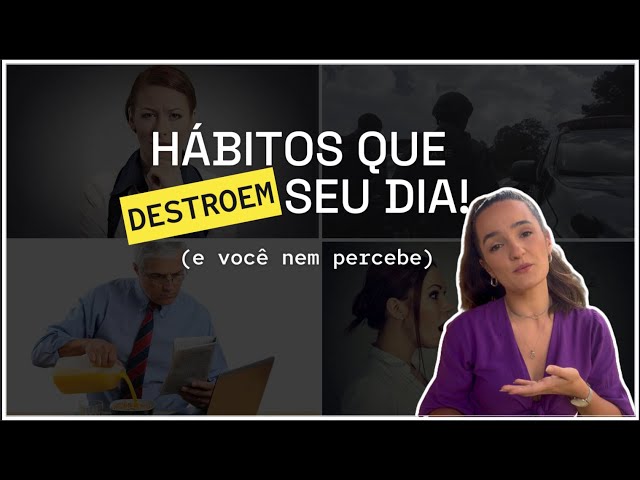 PEQUENAS MUDANÇAS, GRANDES RESULTADOS| hábitos ruins que drenam sua energia (fáceis de mudar agora)!