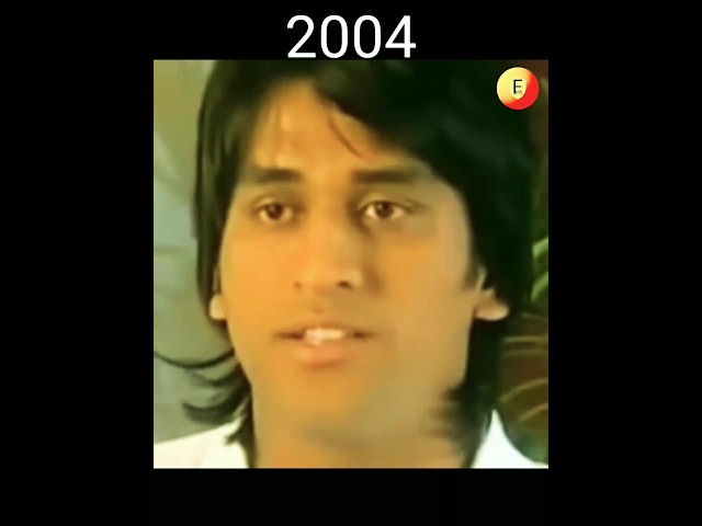 Evolution of M.S. Dhoni 2004 to 2023, #short | Mahendra Singh Dhoni | #evolution #shorts video.