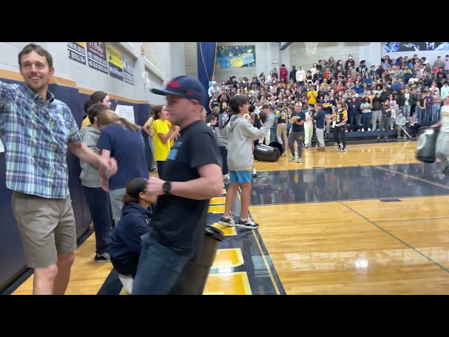 2022 Pep Rally | Trash Can Relay