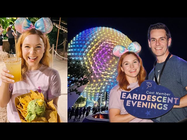 A Fun Night at EPCOT for Cast Member Earidescent Evenings!