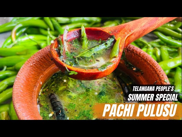 Telangana People's Summer Special Pachi Pulusu | Perfect Pachi Pulusu Recipe | SG Food Magnet | Best