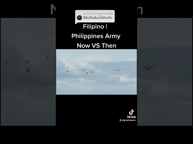 Philippines Army [Now VS Then]