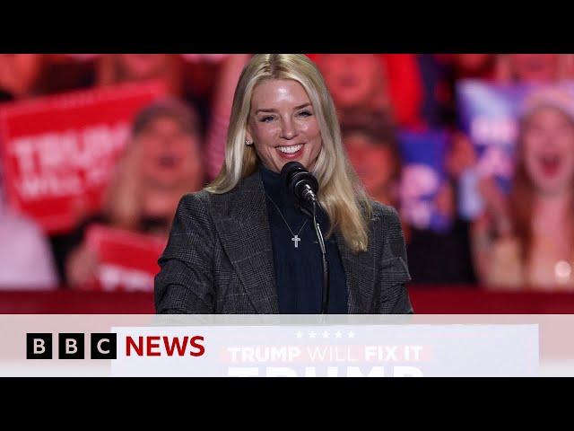 Trump nominates Pam Bondi for attorney general after Matt Gaetz withdraws | BBC News