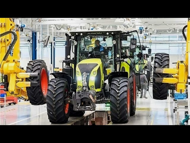 CLAAS Tractor Production Factory in Le Mans