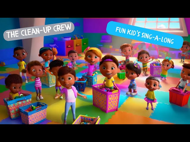 🎵 Clean-up Crew | Fun Kids Song About Cleaning Up & Teamwork! 🧹✨