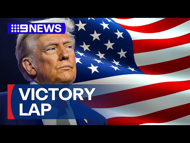 Trump prepares to be formally sworn in as president | 9 News Australia