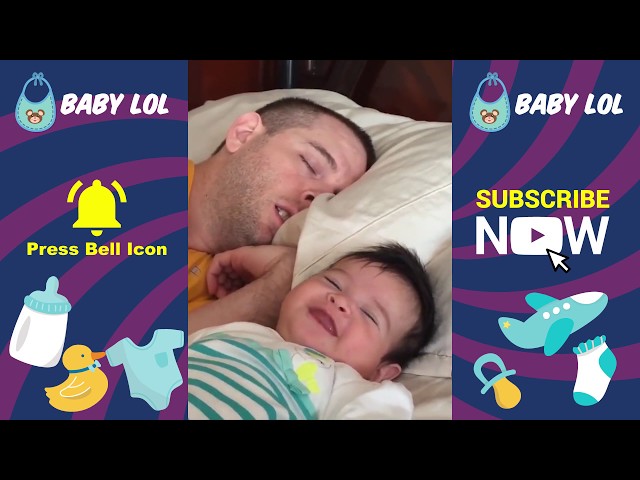 Funny Cute Dad and Baby Moments - Best Moments Compilation 2019