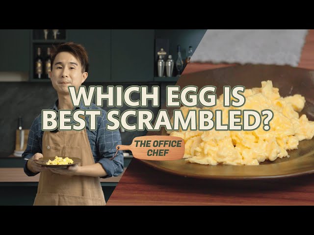 3 Types of Eggs, 1 Perfect Scramble | The Office Chef E1