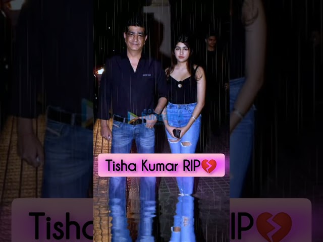 💔💐💐Tisha Kumar RIP 💔#tisha#Tishakumar#trending#dailynewsupdate#actorslife#actor#live#boliwood #rip