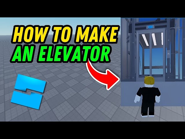 How to make an elevator in Roblox studio (Full Guide)