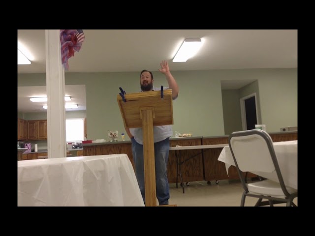 Bro Josh Adams @ Wed Bible Study 5*27*20