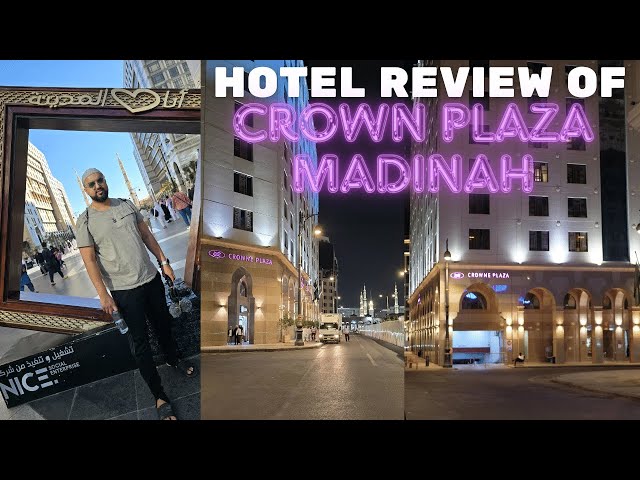 Crown Plaza Madinah Hotel | Room Tour Breakfast Review #hotelreview #madinah