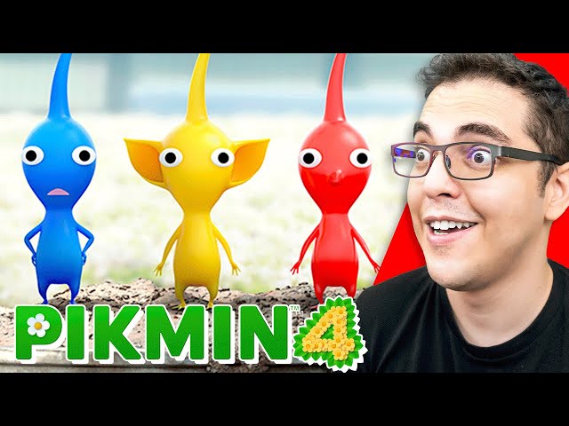 Pikmin 4 - Joguei O NOVO JOGO EM PORTUGUÊS DA NINTENDO - Prévia