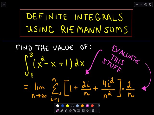 ❖ Calculating a Definite Integral Using Riemann Sums - Part 2 ❖