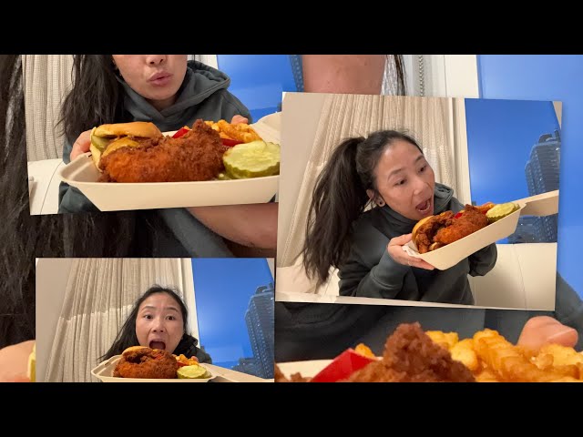 The best #spiciest! Dave’s hot chicken order! #makemecry🌶️🥵#reaper #extrahot