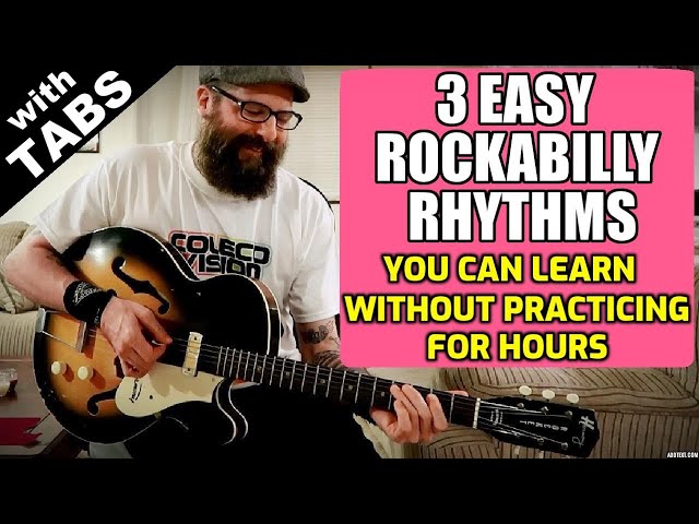 3 Easy Rockabilly Rhythms - Essential Boogie Runs w/tabs