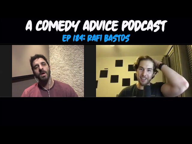 Comedian Rafinha (Rafi) Bastos Interview & Advice | Episode 184