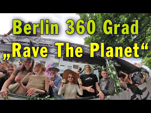 Berlin 360 Grad: „Rave The Planet“ Partykönigin Britt Kanja & Hipster-Opa Günther Krabbenhöft