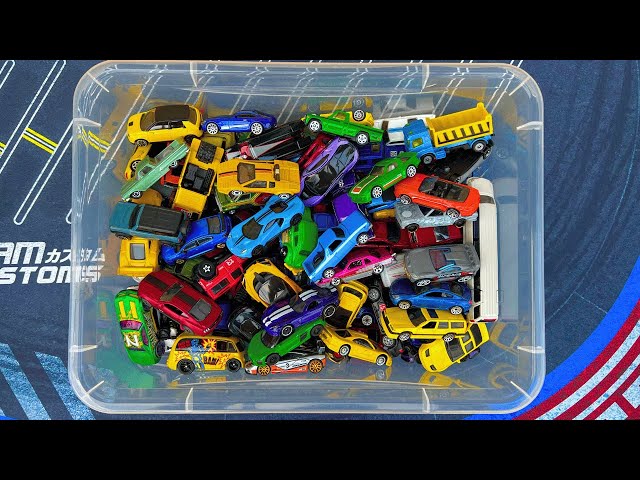 Box Full of Cars: Hot Wheels and Matchbox Diecast Collection