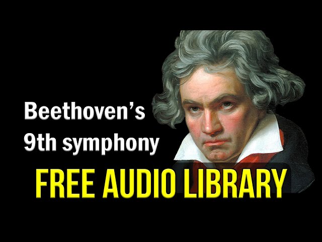 🎶 Beethoven symphony 9 [classical music for studying] (black screen)