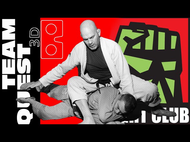 VR 180 3D Jiujitsu Turtle Chest Wrap Escape Team Quest Matt Lindland  BJJ Tutorial