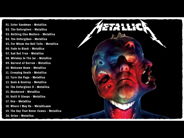 Metallica Greatest Hits Album 2020 - Best Of Metallica Songs 2020