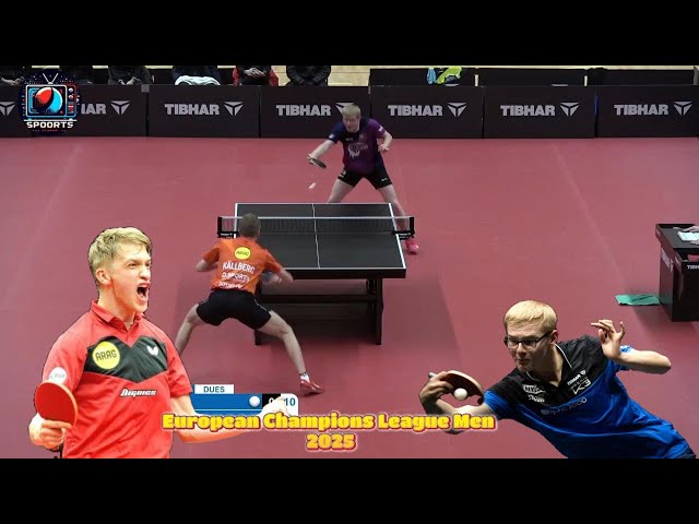 Felix Lebrun vs Källberg Anton | European Champions League Men 2024/2025 |