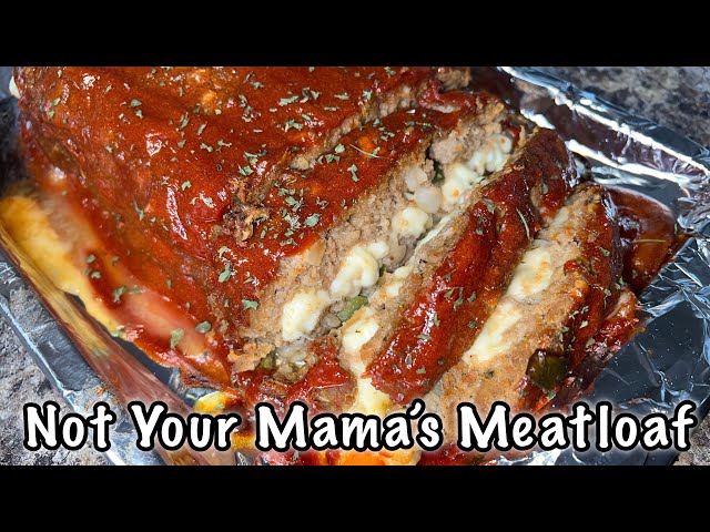 How To Make JUICY Stuffed Meatloaf | The Best Meatloaf Recipe