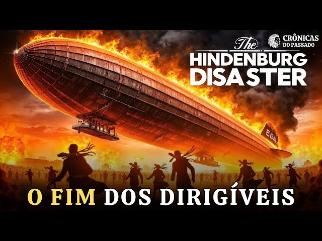 O DESASTRE DO BALÃO HINDENBURG EM 1937