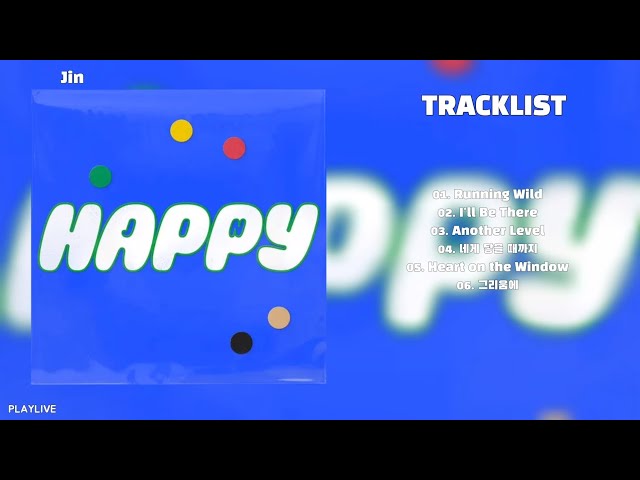 [Full Album] Jin ( 진 ) - HAPPY