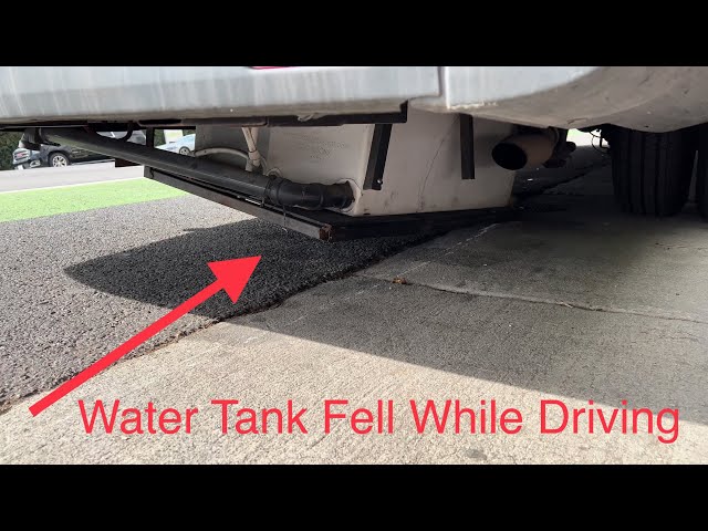 Water Tank Fell Down From Van - Ep 18 - Solo Female In Mobile Beauty Studio Van | MoniquePowers.com