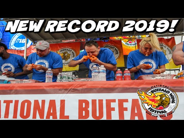 U.S Wing Eating Championship 2019 W/ Joey Chestnut In Buffalo NY (Major League Eating Contest)