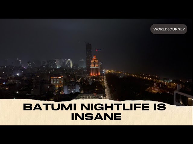 Batumi Nightlife: Where the Party Never Ends! 🎉💃