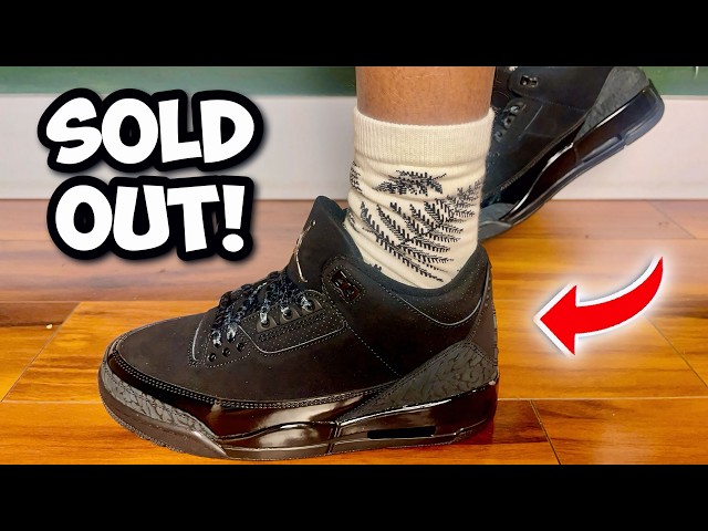 First Look: How Good Are The Air Jordan 3 Black Cat 2025?