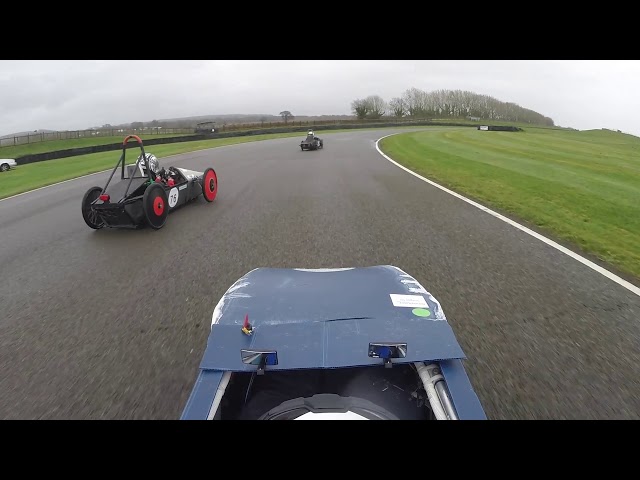 Greenpower Chipping Sodbury School POD-SIX car - Test day at Goodwood 2019