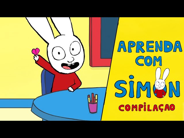 Simão *10 Minutos* Compilação Aprenda com Simon [Simon] Português de Portugal